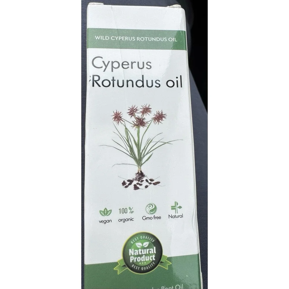 Gentle Natural Cyperus Rotundus Oil: Face & Body Hair Removal for All Skin Types